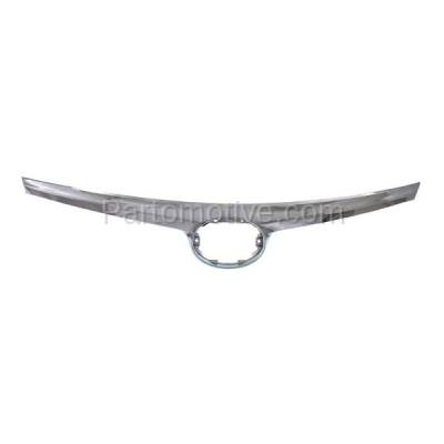 Aftermarket Replacement - GRT-1259 13-15 Avalon Front Upper Grille Trim Grill Molding Chrome TO1210106 5311107020 - Image 2