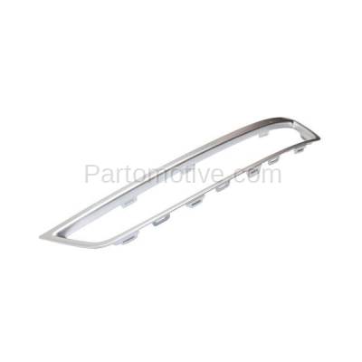 Aftermarket Replacement - GRT-1022R 10-13 MDX Front Grille Trim Grill Molding Passenger Side AC1039111 71104STXA00 - Image 2