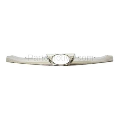 Aftermarket Replacement - GRT-1263 06-10 Sienna Front Upper Grille Trim Grill Molding Chrome TO1210103 53114AE020 - Image 1