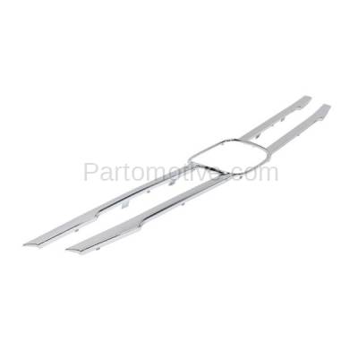 Aftermarket Replacement - GRT-1116 11-13 Odyssey Van Front Grille Trim Grill Molding Center HO1210138 75103TK8A01 - Image 2