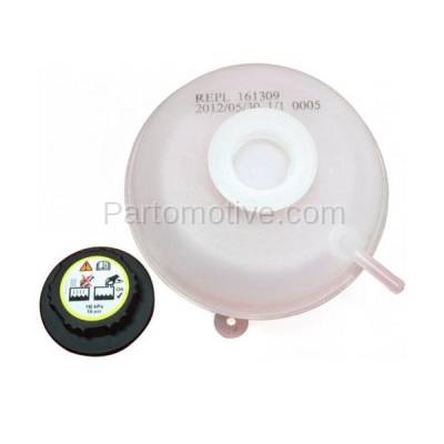 Aftermarket Replacement - CTR-1293 03-05 Freelander Coolant Recovery Reservoir Overflow Bottle Expansion Tank w/Cap - Image 1