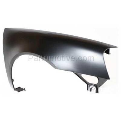 Aftermarket Replacement - FDR-1369RC CAPA 2004-2008 Pontiac Grand Prix (Base, GT, GT1, GT2, GTP) Front Fender Quarter Panel (without Molding Holes) Primed Right Passenger Side - Image 2
