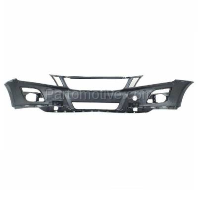 Aftermarket Replacement - BUC-3425F 10-13 XC-60 Front Upper Bumper Cover Facial Assembly Primed VO1000188 398549469 - Image 3
