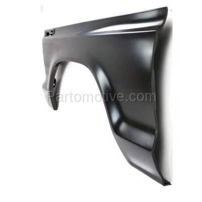 Aftermarket Replacement - FDR-1289L 1973-1979 Ford F-Series F100/F150/F250/F350/F500 Pickup Truck & 1978-1979 Bronco Front Fender Quarter Panel Steel Left Driver Side - Image 2