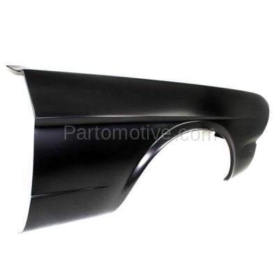 Aftermarket Replacement - FDR-1518R 1964-1966 Ford Mustang (Convertible, Fastback, Hardtop 2-Door) Front Fender Quarter Panel (without Molding Holes) Primed Right Passenger Side - Image 3