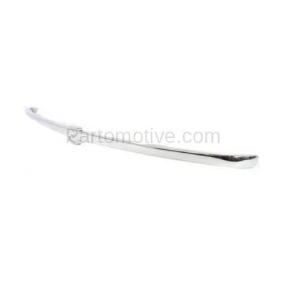 Aftermarket Replacement - GRT-1062 98-04 S10 Pickup Truck Front Grille Trim Grill Molding Chrome GM1216111 12470331 - Image 2
