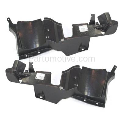 Aftermarket Replacement - ESS-1174L & ESS-1174R 03-07 Ion Front Engine Splash Shield Under Cover Guard Left Right Side PAIR SET - Image 2