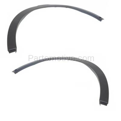Aftermarket Replacement - FDF-1057L & FDF-1057R 2012-2016 Land Rover Range Rover Evoque (Models with Active Park Assist System) Front Fender Flare Molding SET PAIR Left & Right Side - Image 2