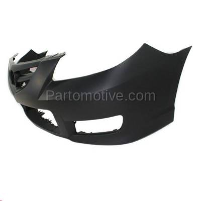 Aftermarket Replacement - BUC-3870FC CAPA 2007-2009 Mazda 3 (with Sport Package) Sport Type Front Bumper Cover Assembly (with Integral Upper Grille) Primed Plastic - Image 2
