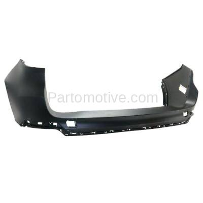 Aftermarket Replacement - BUC-3602RC CAPA 2014-2018 BMW X5 without M Sport (For Luxury & X Line Models) Rear Upper Bumper Cover Assembly without Park Distance Sensor - Image 2