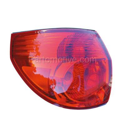 Aftermarket Auto Parts - TLT-1300LC CAPA 06-10 Sienna Taillight Taillamp Rear Brake Outer Light Lamp Driver Side LH - Image 1
