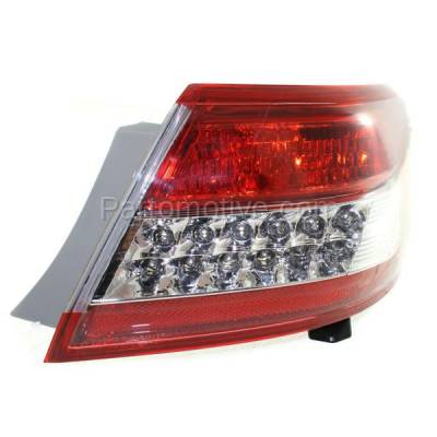 Aftermarket Auto Parts - TLT-1619RC CAPA 10-11 Camry Taillight Taillamp Rear Brake Outer Light Lamp Passenger Side - Image 2