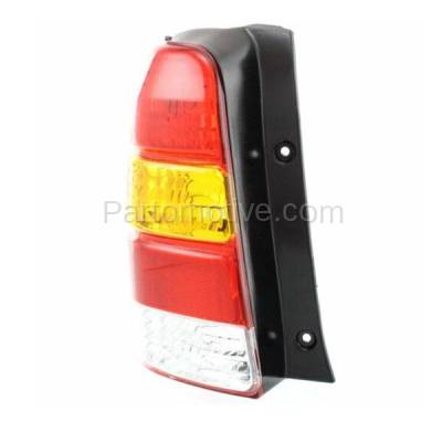 Aftermarket Auto Parts - TLT-1019LC CAPA 2001-2007 Ford Escape (2.0L 2.3L 3.0L Engine) Taillight Taillamp Rear Brake Light Lamp Lens & Housing without Bulb Left Driver Side - Image 2