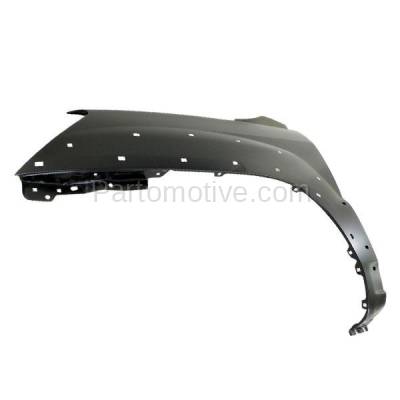 Aftermarket Replacement - FDR-1717LC CAPA 2005-2010 Kia Sportage EX (2.7 Liter Engine) (Models with Luxury Package) Front Fender Quarter Panel Primed Steel Left Driver Side - Image 2