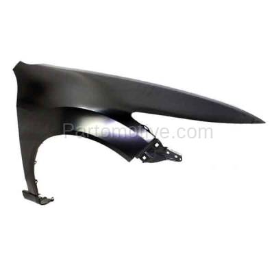 Aftermarket Replacement - FDR-1782RC CAPA 2009-2014 Acura TSX (Sedan & Wagon 4-Door) (2.4L 3.5L 4Cyl/6Cyl Engine) Front Fender Quarter Panel Primed Right Passenger Side - Image 2