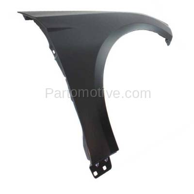 Aftermarket Replacement - FDR-1322RC CAPA 2012-2018 Ford Focus (1.0L & 2.0L & 2.3L & Electric) Front Fender Quarter Panel (without Molding Holes) Primed Right Passenger Side - Image 3