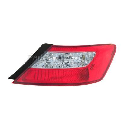Aftermarket Auto Parts - TLT-1375RC CAPA 09-11 Civic Coupe Taillight Taillamp Rear Brake Light Lamp Passenger Side - Image 1