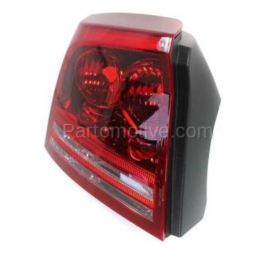 Aftermarket Auto Parts - TLT-1378LC CAPA 06-08 Dodge Charger Taillight Taillamp Rear Brake Light Lamp Driver Side LH - Image 2