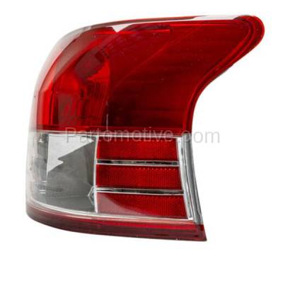 Aftermarket Auto Parts - TLT-1328RC CAPA 06-12 Yaris Sedan Taillight Taillamp Rear Brake Light Lamp Passenger Side - Image 2