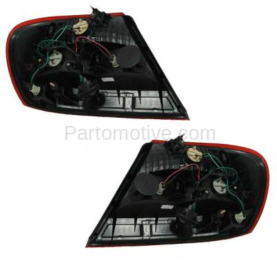 Aftermarket Replacement - TLT-1343L & TLT-1343R 03-05 Sebring Coupe Taillight Taillamp Brake Light Lamp Left Right Side Set PAIR - Image 3
