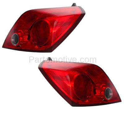 Aftermarket Auto Parts - TLT-1385LC & TLT-1385RC CAPA Taillight Taillamp Brake Light Left & Right Set PAIR For 08-13 Altima Coupe - Image 2