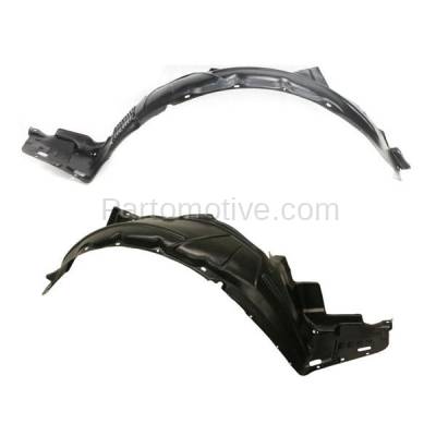 Aftermarket Replacement - IFD-1010L & IFD-1010R 06-08 TSX Front Splash Shield Inner Fender Liner Panel Left Right Side SET PAIR - Image 1