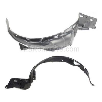 Aftermarket Replacement - IFD-1010L & IFD-1010R 06-08 TSX Front Splash Shield Inner Fender Liner Panel Left Right Side SET PAIR - Image 3