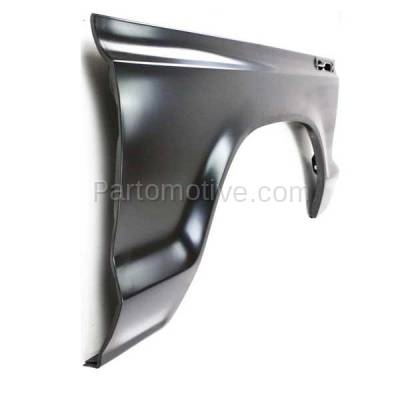 Aftermarket Replacement - FDR-1289R 1973-1979 Ford F-Series F100/F150/F250/F350/F500 Pickup Truck & 1978-1979 Bronco Front Fender Quarter Panel Steel Right Passenger Side - Image 2