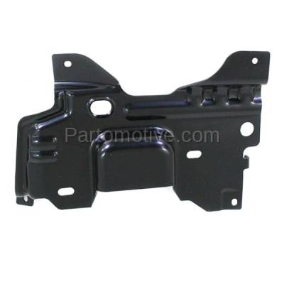 Aftermarket Replacement - BBK-1142L 2009-2014 Ford F150 Lightduty Pickup Truck Front Bumper Face Bar Retainer Mounting Plate Brace Bracket Made of Steel Left Driver Side - Image 3