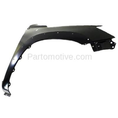 Aftermarket Replacement - FDR-1605RC CAPA 2006-2008 Toyota RAV4 (Japan or North America Built) Front Fender Quarter Panel (with Fender Flare Holes) Steel Right Passenger Side - Image 2