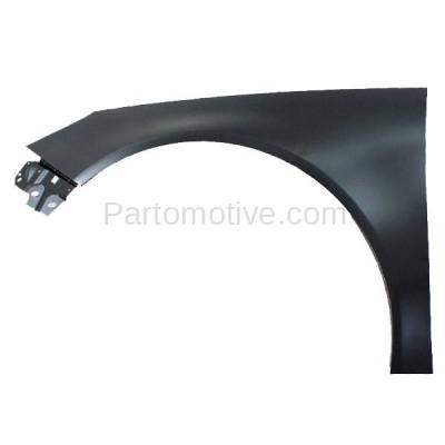 Aftermarket Replacement - FDR-1614LC CAPA 2012-2017 Buick Regal (2.0L & 2.4L Engine) Front Fender Quarter Panel (without Turn Signal Lamp Hole) Primed Steel Left Driver Side - Image 1