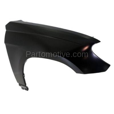Aftermarket Replacement - FDR-1551RC CAPA 2007-2008 Chrysler Pacifica (3.8 & 4.0 Liter V6 Engine) Front Fender Quarter Panel (without Molding Holes) Steel Right Passenger Side - Image 2