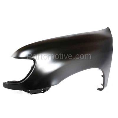 Aftermarket Replacement - FDR-1788LC CAPA 2000-2006 Toyota Tundra Pickup Truck (excluding Double Crew Cab) Front Fender (without Flare Holes) Primed Steel Left Driver Side - Image 2