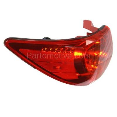 Aftermarket Auto Parts - TLT-1608LC CAPA 09-12 Chevy Traverse Taillight Taillamp Rear Brake Light Lamp Driver Side L - Image 2