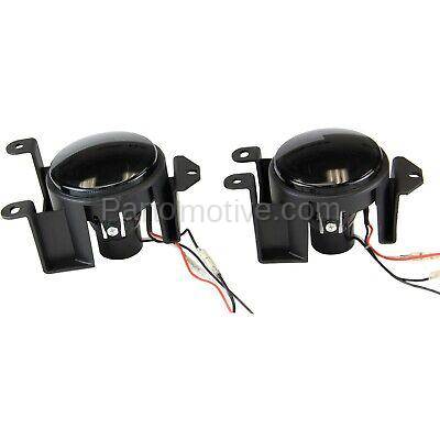 Aftermarket Replacement - KV-STYGM0006FL1 Fog Light Projector Style 2002-2006 GMC Sierra 1500 Pair LH & RH Clear Lens - Image 4
