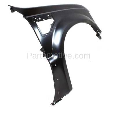 Aftermarket Replacement - FDR-1286LC & FDR-1286RC CAPA 2008-2010 Ford F-Series F450 & F550 Super Duty Truck Front Fender (with Wheel Opening Molding Holes) Left & Right SET PAIR - Image 3