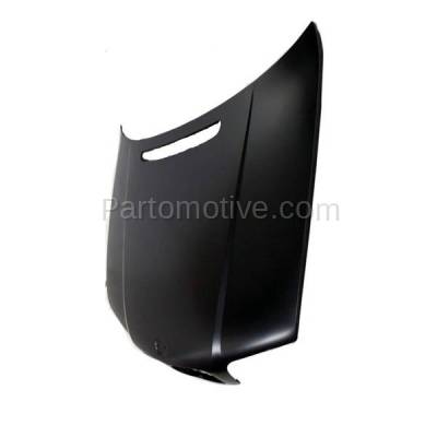 Aftermarket Replacement - HDD-1043C CAPA 1999-2001 BMW 3-Series 320i/323i/325i/325xi/328i/330i/330xi (Sedan & Wagon 4-Door) E46 Front Hood Panel Assembly Primed Steel - Image 2