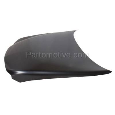 Aftermarket Replacement - HDD-1230C CAPA 1999-2005 Pontiac Grand Am (GT, GT1, SE, SE1, SE2) Coupe & Sedan (without Ram Air Package) Front Hood Panel Assembly Primed Steel - Image 2