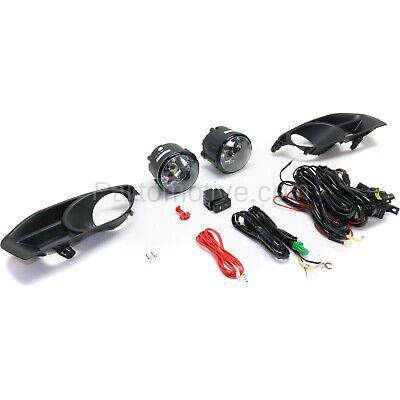Aftermarket Replacement - KV-STYNS1114FL1 Set of 2 Clear Lens Fog Light For 2011-14 Nissan Murano LH & RH - Image 1