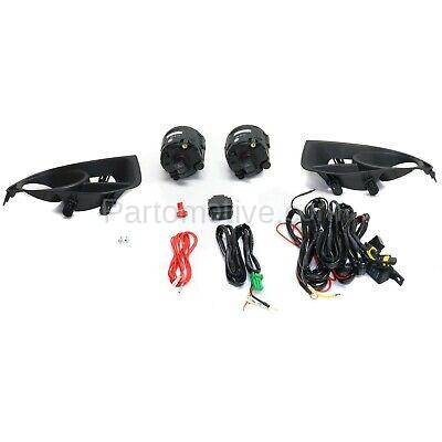 Aftermarket Replacement - KV-STYNS1114FL1 Set of 2 Clear Lens Fog Light For 2011-14 Nissan Murano LH & RH - Image 2