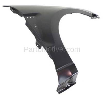 Aftermarket Replacement - FDR-1320R 2008-2011 Ford Focus 2.0L (Coupe & Sedan) Front Fender Quarter Panel (with Grille Provision) Primed Steel Right Passenger Side - Image 2