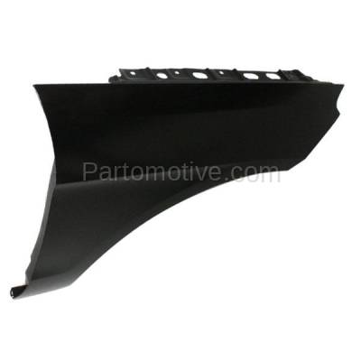 Aftermarket Replacement - FDR-1450R 2012-2015 Mercedes-Benz ML-Class (excluding ML63) Front Fender Quarter Panel (without Molding Holes) Primed Aluminum Right Passenger Side - Image 2