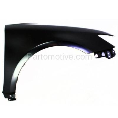 Aftermarket Replacement - FDR-1749R 2011-2016 Scion tC (2-Door Coupe) 2.5L Front Fender Quarter Panel (without Molding Holes) Primed Steel Right Passenger Side - Image 1