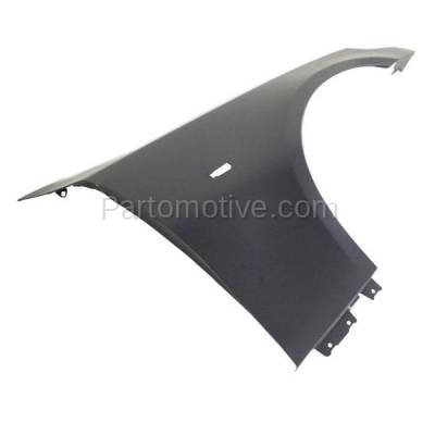 Aftermarket Replacement - FDR-1024R 2004-2010 BMW 5-Series (Sedan & Wagon) Front Fender Quarter Panel (without Molding Holes) Primed Steel Right Passenger Side - Image 2