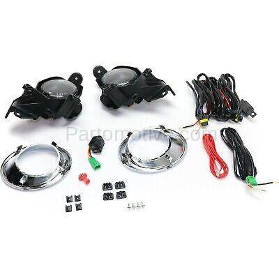 Aftermarket Replacement - KV-STYNS1315FL1 Set of 2 Fog Lights Driving Lamps Front Driver or Passenger Pair - Image 2