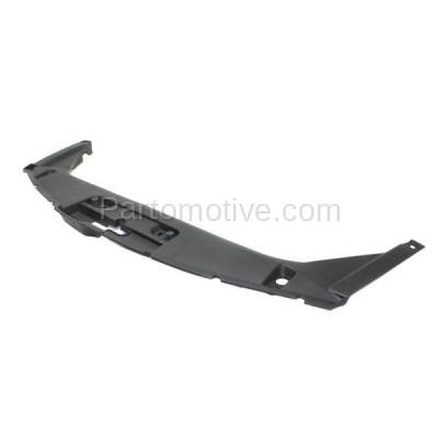Aftermarket Replacement - RSP-1338 2008-2012 Honda Accord (Coupe 2-Door) (2.4 & 3.5 Liter Engine) Front Center Radiator Support Upper Grille Cover Panel Primed Plastic - Image 2