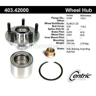 Aftermarket Replacement - KV-CE403.42000E Hub Service Kit Front for Nissan Maxima Altima I30 I35 - Image 2