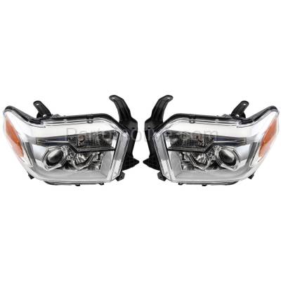 Aftermarket Replacement - KV-STYTY1415PHL1 Headlight Driving Head light Headlamp Driver & Passenger Side LH RH - Image 4