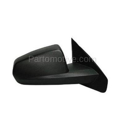 Aftermarket Replacement - LKQ-CH1321269OE 2008-2014 Dodge Avenger (Sedan) Rear View Door Mirror Assembly Power, Non-Folding, Non-Heated Paintable Housing Right Passenger Side - Image 2
