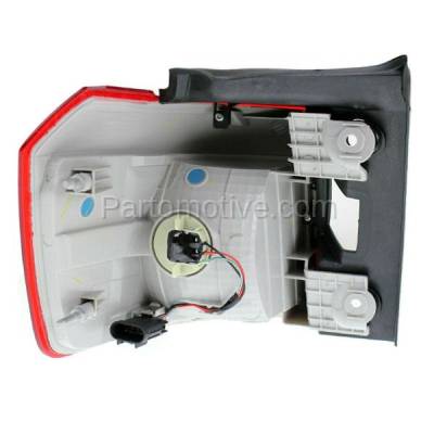 Aftermarket Replacement - LKQ-GM2805105OE 2010-2017 GMC Terrain Rear Outer Mounts on Body Taillight Taillamp Assembly (with Bulb) Red Lens with Housing Right Passenger Side - Image 3